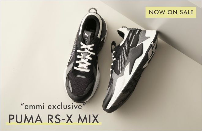 “PUMA for emmi” RS-X Mix