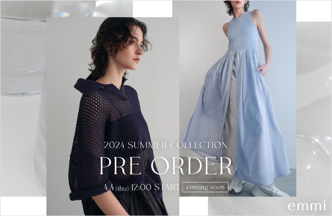 2024 SUMMER COLLECTION 4.4（Thu）12:00 STAR