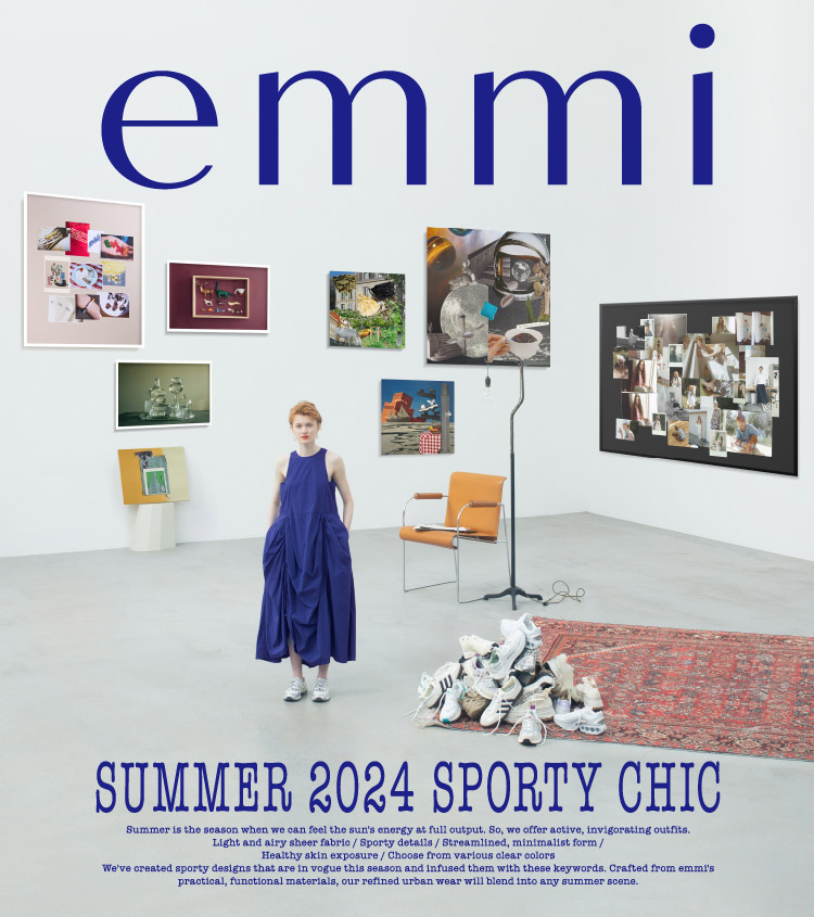 emmi(エミ)のニュース | 【emmi】夏のカタログが本日公開