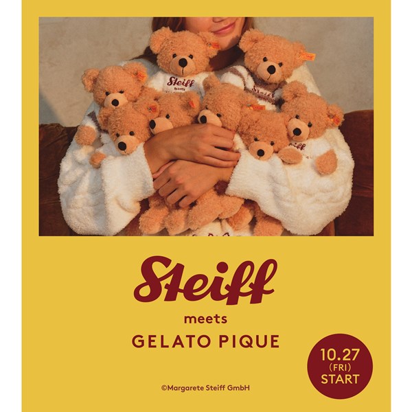 10.27販売開始】Steiff meets GELATO PIQUE | ファッション通販