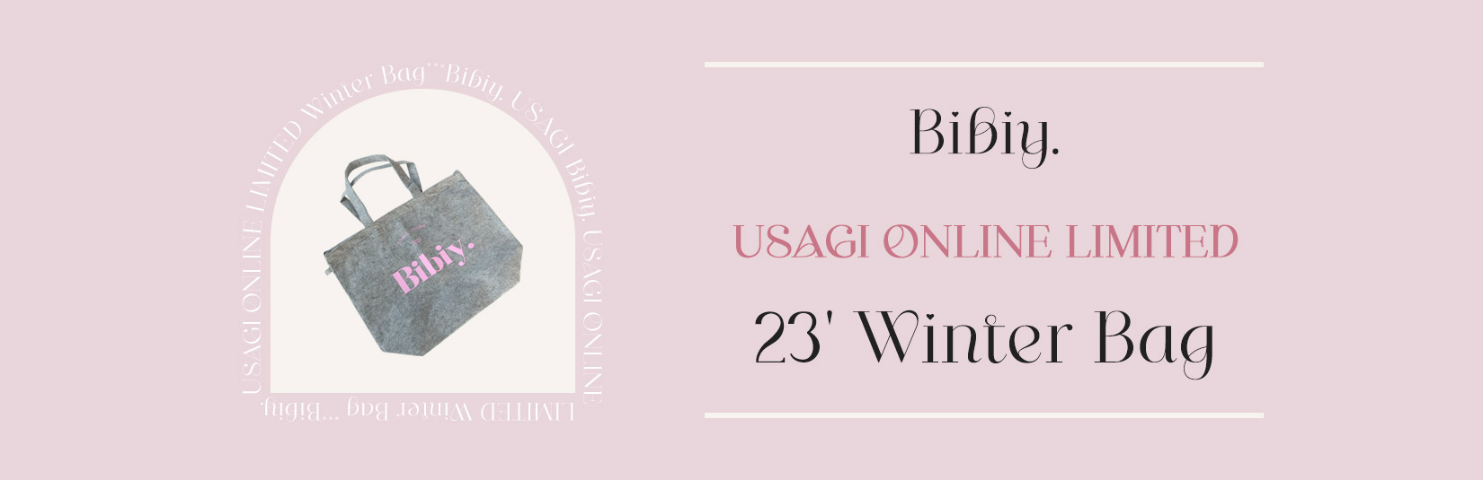 Bibiy. -USAGI ONLINE Limited 23'WINTER BAG-