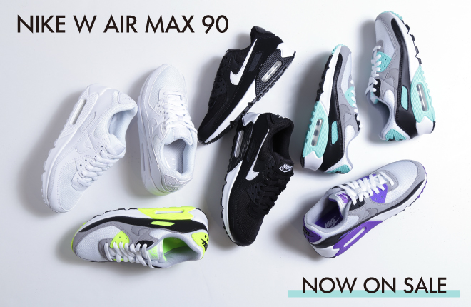 NIKE W AIR MAX 90 -NOW ON SALE-