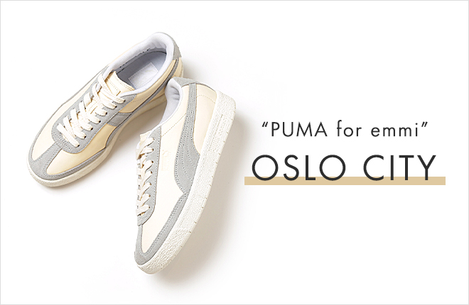 PUMA for emmi“OSLO CITY” New Model Sneakers