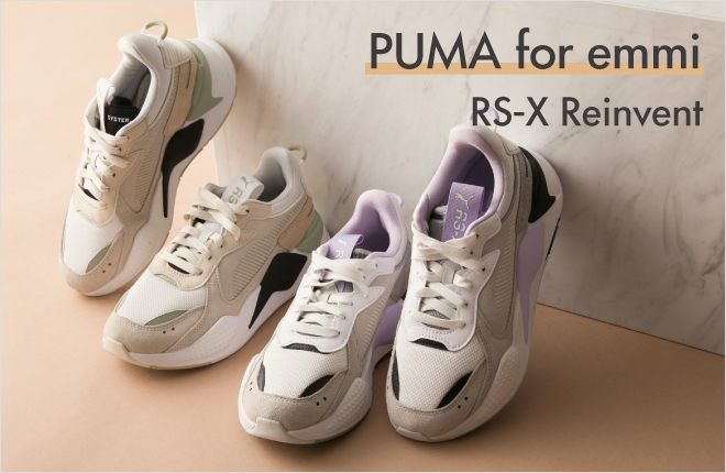 “PUMA for emmi” RS-X Reinvent