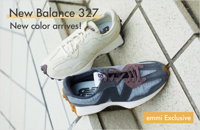 “emmi exclusive model” New Balance 327