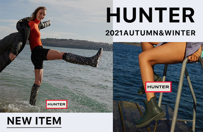 HUNTER -2021Autumn&Winter New Items-