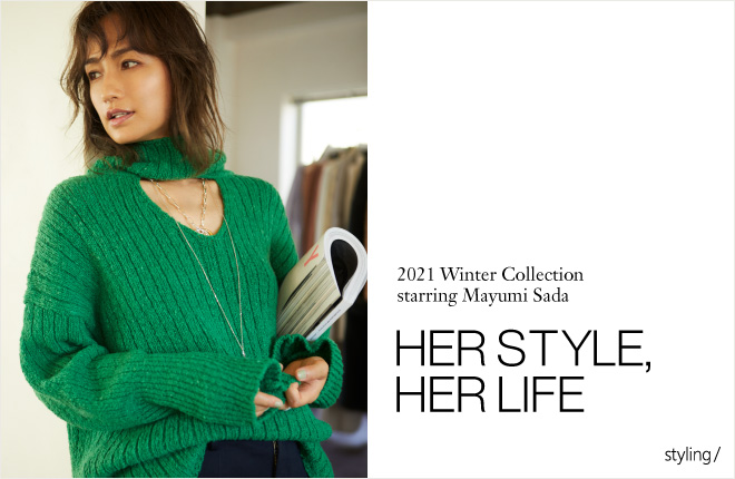 styling/ 2021 Winter Collection starring Mayumi Sada