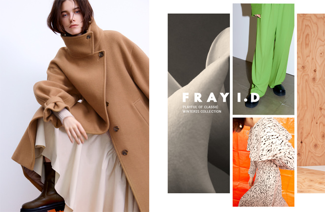 FRAY I.D -PLAYFUL OF CLASSIC WINTER21 COLLECTION-