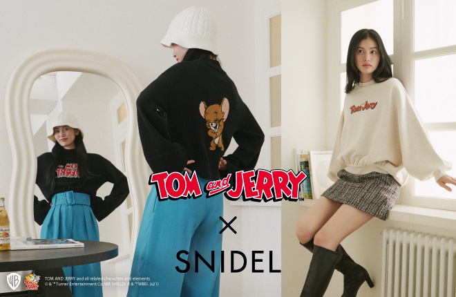 TOM and JERRY × SNIDEL