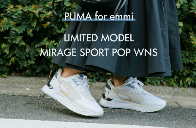 “PUMA for emmi” MIRAGE SPORT POP WNS