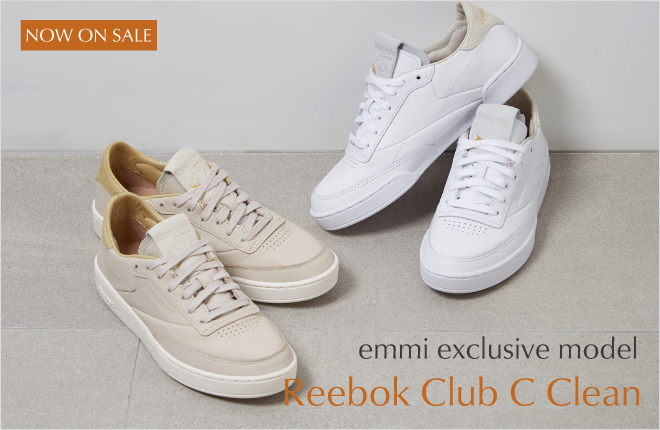 “emmi exclusive model” Reebok Club C Clean
