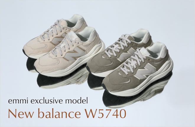 “emmi exclusive model” New Balance W5740