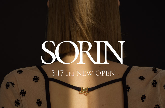 【SORIN(ソリン)】 NEW OPEN