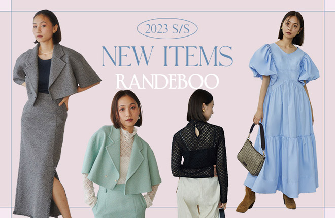 RANDEBOO -2023SS New Items-