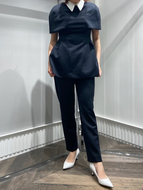 セルフォード ポンチ衿セットアップ スーツ/フォーマル/ドレス パンツ