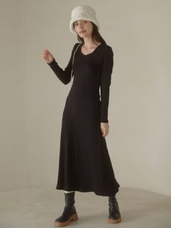 ACYM/Heart neck fit flare ワンピース/その他ワンピース
