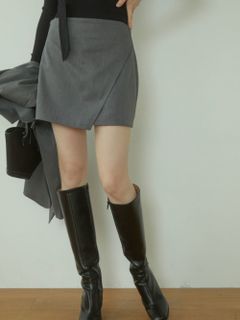ACYM/【セットアップ対応】Bot wrap mini スカート/ミニスカート