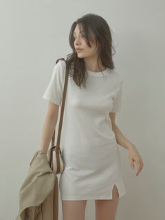 ACYM/Minimal T shirt ワンピース/マキシ丈/ロングワンピース