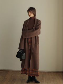 AMAIL/Over loose knit coat/その他アウター