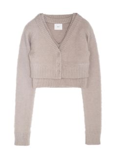 AMAIL/Wool twin knit/ニット