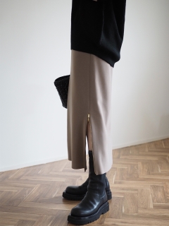 ANIECA/Side Zip Skirt/その他スカート
