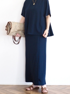 ANIECA/Long Tight Skirt/マキシ丈/ロングスカート
