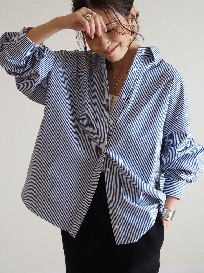 Stripe Shirt（シャツ/ブラウス）｜ANIECA（アニーカ）｜ファッション