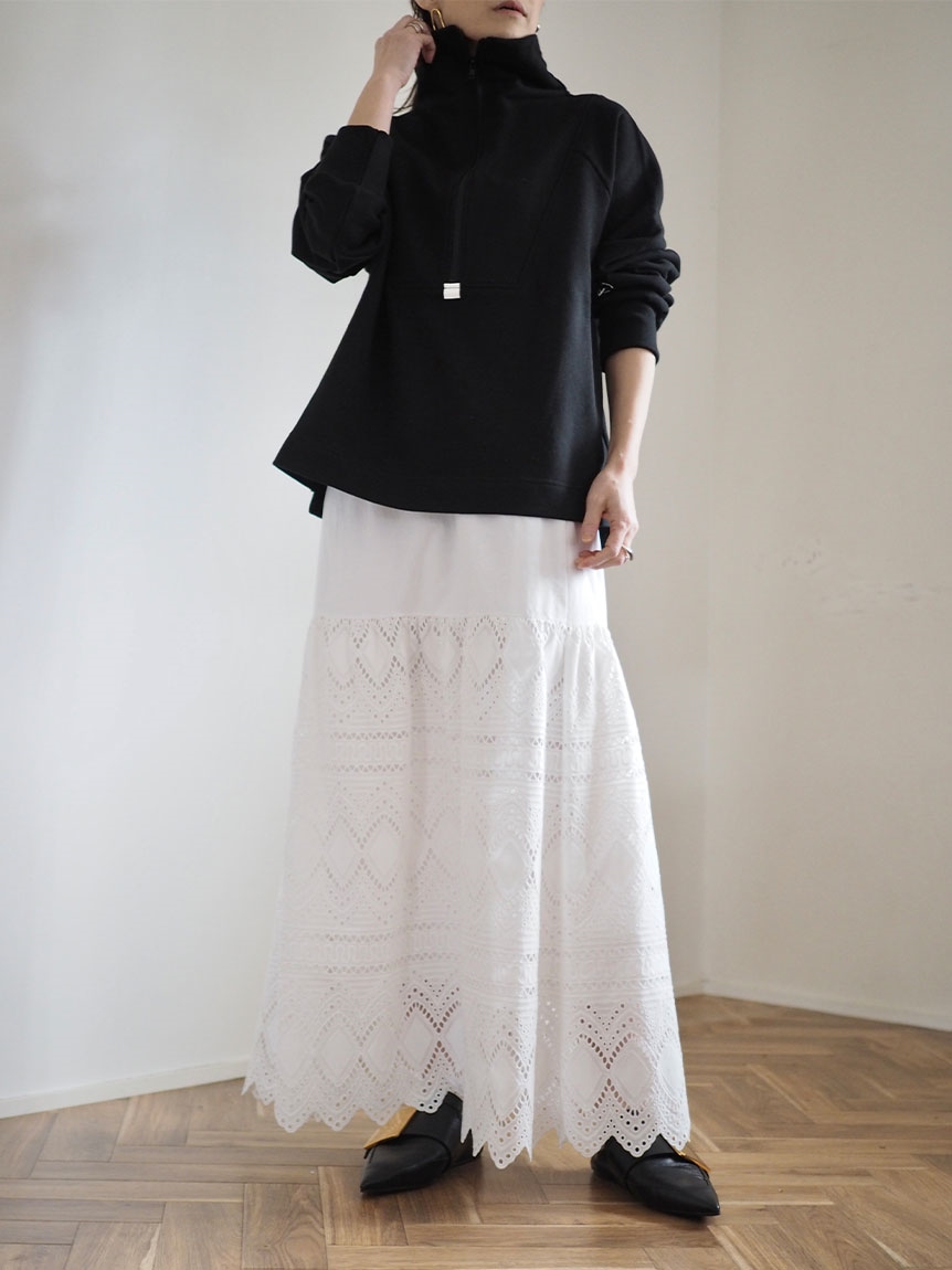 Lace Skirt（マキシ丈/ロングスカート）｜ANIECA（アニーカ