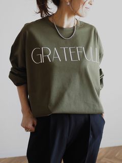 ANIECA/GRATEFULL T-Shirt/カットソー/Tシャツ