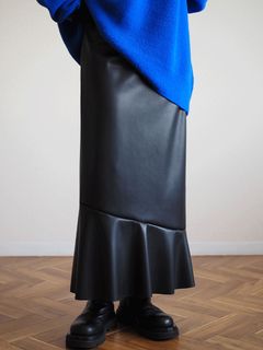 ANIECA/Eco Leather Skirt/その他スカート