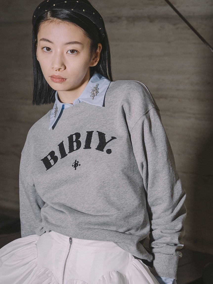 BIBIY B. SWEATSHIRT GRAY