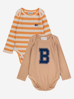 BOBO CHOSES/Baby Yellow Stripes body pack/その他ワンピース