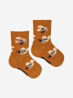 BOBO CHOSES/Baby Mouse all over long socks/レッグウェア