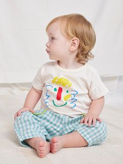 BOBO CHOSES/Baby Happy Mask T-shirt/カットソー/Tシャツ