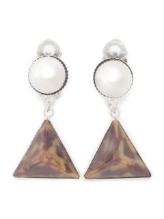 Bijou R.I/Triangle Earrings/イヤリング