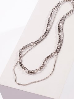 Bijou R.I/2TYPE CHAIN NECKLACE/ネックレス