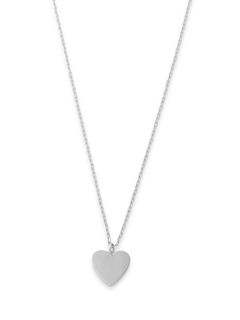 Bijou R.I/Heart Plate Necklace/ネックレス
