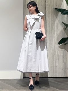 CELFORD/【YUMIKATSURAforCELFORD】アシンメトリーリボンドレス/ドレス