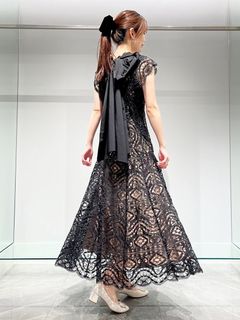 CELFORD/【ドレスラボ】バックシャンレースドレス/ドレス