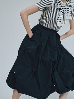 セルフォード(CELFORD)のパールタックバルーンスカート マキシ丈/ロングスカート