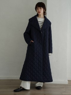 CIEL'AIR/QUILTED A LINE COAT/その他アウター