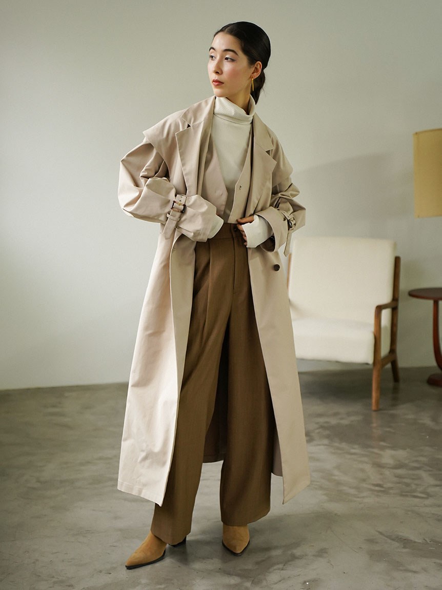 3WAY LAYERED TRENCH COAT(トレンチコート)|CIEL'AIR(シエルエアー