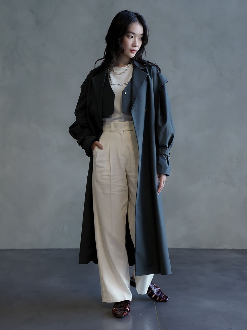 3WAY LAYERED TRENCH COAT(トレンチコート)|CIEL'AIR(シエルエアー
