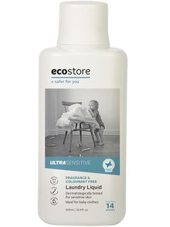 ecostore/【ecostore】ランドリーリキッド ＜無香料＞ 500mL/ランドリーグッズ