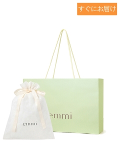 emmi/【emmi】ギフト巾着＆ショッピングバッグSET【M】/ギフトボックス