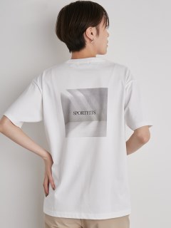 emmi atelier/【emmi atelier】バックフォトプリントT-shirts/カットソー/Tシャツ