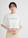 【emmi×PlaX】 emmiロゴクロップドTシャツ