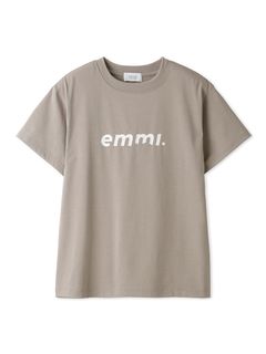 emmi atelier/eco emmiロゴUVカットTシャツ/カットソー/Tシャツ