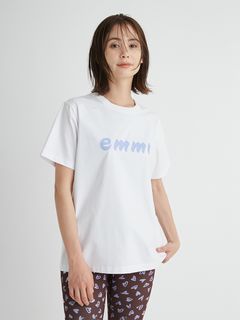 エミ　アトリエ(emmi atelier)の【emmi atelier】ペイントemmiロゴTシャツ カットソー/Tシャツ