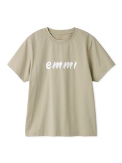 emmi atelier/【emmi atelier】ペイントemmiロゴTシャツ/カットソー/Tシャツ